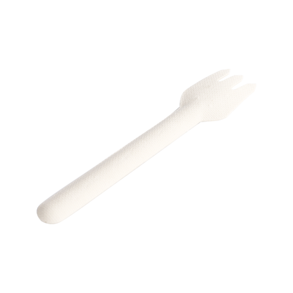 可降解蔗渣叉子17吃瓜